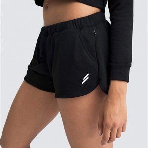 DOYOUEVEN DYE Freedom Cotton Shorts Jet Black